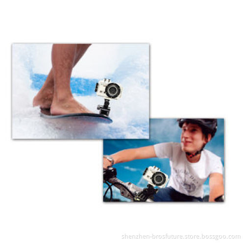 WiFi sports wearable cameras, 1080p full HD 5M pixel 120degree, 20m, waterproof